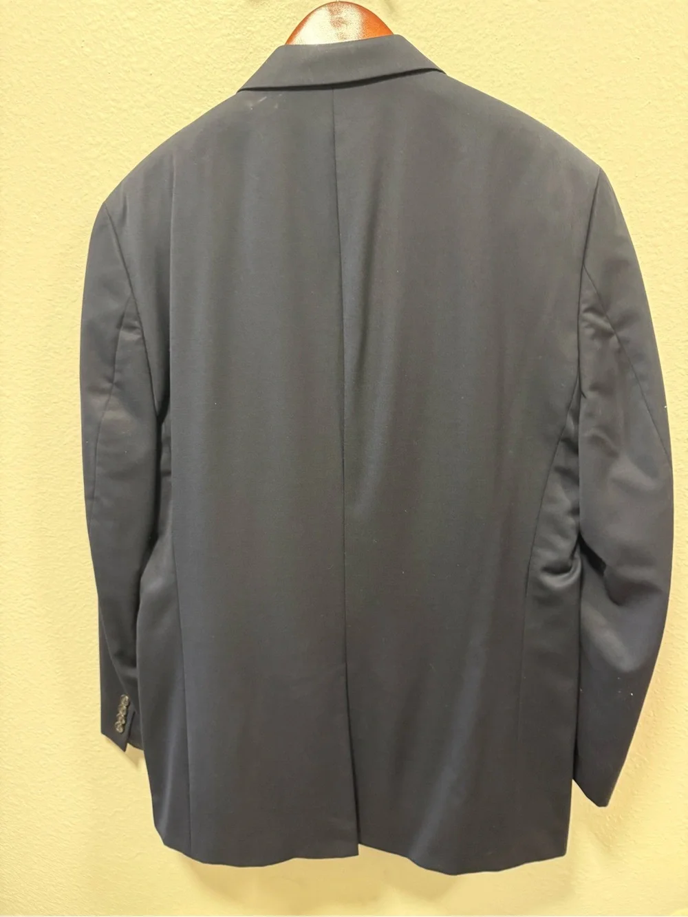 Ralph Lauren Men's Dark Navy Two-Button Suit Jacket